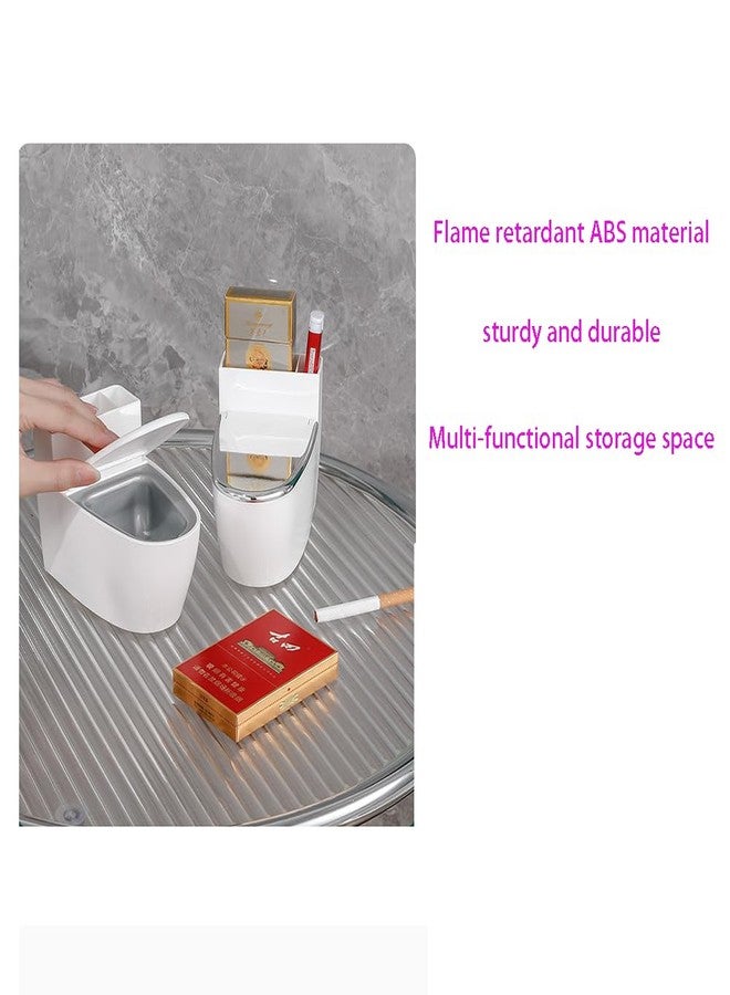 Fsocpen Wall Mounted Ashtray,Decorative Fancy Ashtrays of Toilet-Shaped,Toilet Storage Box,Novelty Toilet Shape Ashtray - Image 5